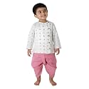 POLKA TOTS Premium Cotton Dhoti Kurta Set
