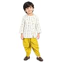 POLKA TOTS Premium Cotton Dhoti Kurta Set
