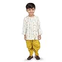POLKA TOTS Premium Cotton Dhoti Kurta Set