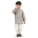 POLKA TOTS Premium Cotton Dhoti Kurta Set