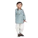 POLKA TOTS Premium Cotton Dhoti Kurta Set