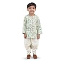POLKA TOTS Premium Cotton Dhoti Kurta Set