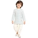 POLKA TOTS Premium Cotton Dhoti Kurta Set