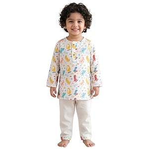 POLKA TOTS Premium Cotton Night Wear for