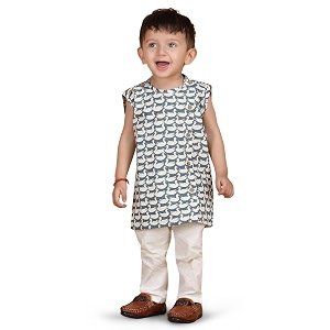 POLKA TOTS Pure Cotton New Born Dress