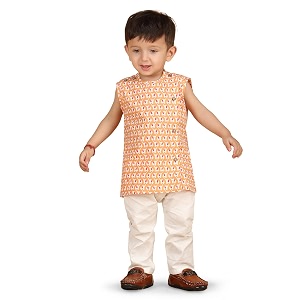 POLKA TOTS Pure Cotton New Born Dress