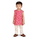 POLKA TOTS Pure Cotton New Born Dress