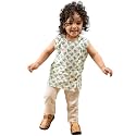 POLKA TOTS Pure Cotton New Born Dress