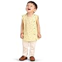 POLKA TOTS Pure Cotton New Born Dress
