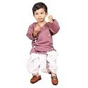 POLKA TOTS Pure Cotton Traditional Dhoti Kurta