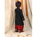 POLKA TOTS Pure Cotton Traditional Dhoti Kurta