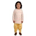 POLKA TOTS Pure Cotton Traditional Dhoti Kurta