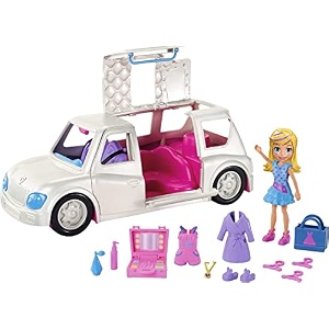 polly pocket arrive in style limo