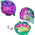 Polly Pocket Pocket World Lilââ‚¬â„¢ Ladybug Garden Compact, 2 Micro Dolls, Accessories