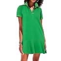 Polo Dress for Women Ruffle Hem Golf Tennis Summer Casual Mini Dresses