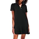 Polo Dress for Women Ruffle Hem Golf Tennis Summer Casual Mini Dresses