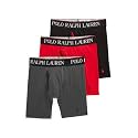 POLO RALPH LAUREN Men's Underwear Boxer Briefs Pack, 3-Pack, 4D Flex Cooling Microfiber Underwear, Wicking Boxer Briefs
