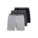 POLO RALPH LAUREN Underwear Boxers Pack, 3-Pack, Classic Fit Cotton Knit Boxer, 100% Cotton Moisture Wicking Boxers