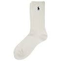POLO RALPH LAUREN Women's Casual Solid Color Crew Socks (1-Pair)