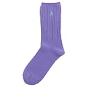 POLO RALPH LAUREN Women's Casual Solid Color Crew Socks (1-Pair)