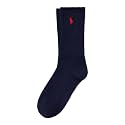 POLO RALPH LAUREN Women's Casual Solid Color Crew Socks (1-Pair)