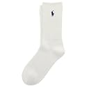POLO RALPH LAUREN Women's Casual Solid Color Crew Socks (1-Pair)