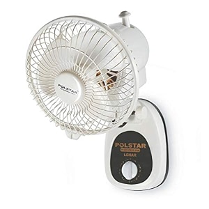 polstar lehar 300mm high speed wall mount fanoscillating  100 copper motor 3-speed control  durable amp long-lasting  strong and reliable  2 year manufacturer warranty bluewhite