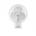 POLSTAR Lehar High Speed Wall Mount Fan|Oscillating | 100% Copper Motor| 3-Speed Control | Durable &amp; Long-lasting | Strong and Reliable | 2 Year Manufacturer Warranty (White, 225mm)