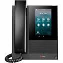 Poly CCX 400 IP Phone - Corded - Corded - Wall Mountable, Desktop - Black - 24 x Total Line - VoIP - 2 x Network (RJ-45) - PoE Ports (Renewed)