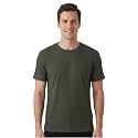 Poly Cotton Frill Round Neck T-Shirt for