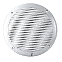 Poly-Planar MA-4055W 5-Inch Round Flush-Mount Marine Speakers, White (Pair)