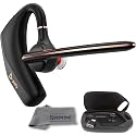 Poly Voyager Legend 50 Bluetooth Headset Noise Cancellation, 4-Mic WindSmart Tech, 10-Hour Battery, Fast Charging, 98 ft Wireless Range, Multipoint Connectivity, Voice Assistant (Pack of 5)