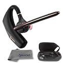 Poly Voyager Legend 50-M Bluetooth Headset, Charging Case, AI-Powered Noise Cancellation, 4-Mic WindSmart Tech, 10-Hr Battery, 98 ft Wireless Range, Multipoint Connectivity, Voice Assistant
