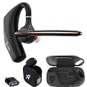 Poly Voyager Legend 50-M UC Bluetooth Headset, Charging Case, AI-Powered Noise Cancellation, 4-Mic WindSmart, 10-Hr Battery, 98 ft Wireless Range, Multipoint Connectivity, Voice Assistant, GTW Charger