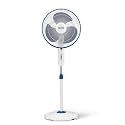 Polycab Aery 400mm Oscillating Pedestal Fan For Home, Office | Aerodynamic Blades with cutting edge design | 100% Copper Winding Motor | 2 Years Warranty【Sky Blue】