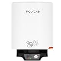 POLYCAB Celestia 5-Star 10L Water Heater (Geyser) | 5-yr tank &amp; 2-yr product warranty | Temperature Control Knob | Enhanced Safety, Rust Proof Tank | Efficient Heating【White】
