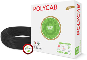 Polycab Green Wire Heat resistant upto 900