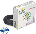 Polycab Etira 1 sq/mm Black 90 m Wire (Black)