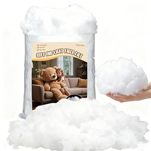 Polyester Fiber Fill Stuffing 2 LB Polyfill