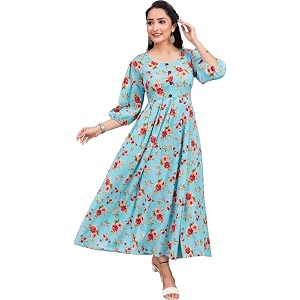 Polyester Floral Regular Women Kurta