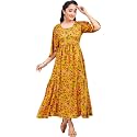 Polyester Floral Regular Women Kurta