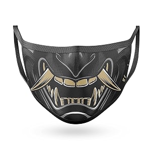 Polyester Ghoul Face Printed 2 Ply Cloth