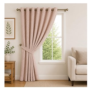 Polyester Honeycomb Design Door Window Curtain
