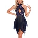 Polyester Spandex amp Lace Floral Lingerie for