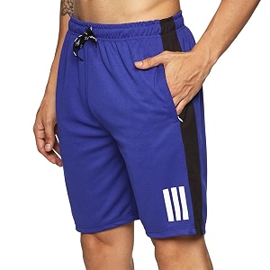 polyester sports shorts for boys amp girls with zipper pockets