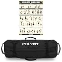 Polyfit Classic Sandbag - Workout Sandbag with 8 Gripping Handles