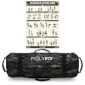 Polyfit Classic Sandbag - Workout Sandbag with 8 Gripping Handles