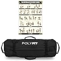 Polyfit Classic Sandbag - Workout Sandbag with 8 Gripping Handles