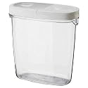 Polystyrene-Acrylic Plastic Food Jar- 1.3 liters Blue