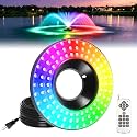 Pond Fountain Aerator Lights, RGB Fountain Light Kit for Lake/Pond